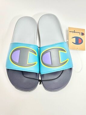 (NEW) Champion MEN's SLIDE - IPO Split Malibu/Multi